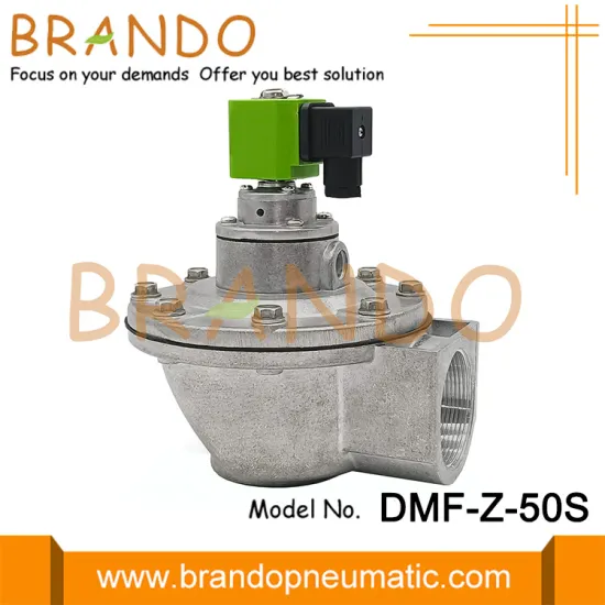 DMF-Z-50S G2'' Right Angle Pulse Solenoid Diaphragm Valve