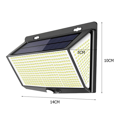 468LEDs Outdoor Waterproof Solar Wall Lamp