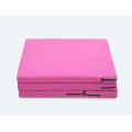 Imitation cotton linen memory foam folding waterproof pad