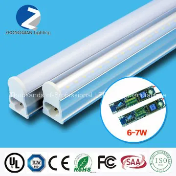 10w led t5 tube light Transparent PC Cover