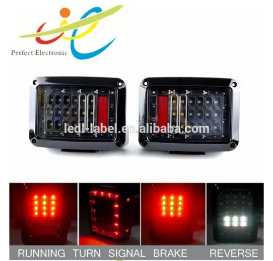 New design Jeep Wrangler JK LED Taillight (2007-2015)