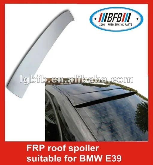 carbon fiber rear roof spoiler for BMW E39