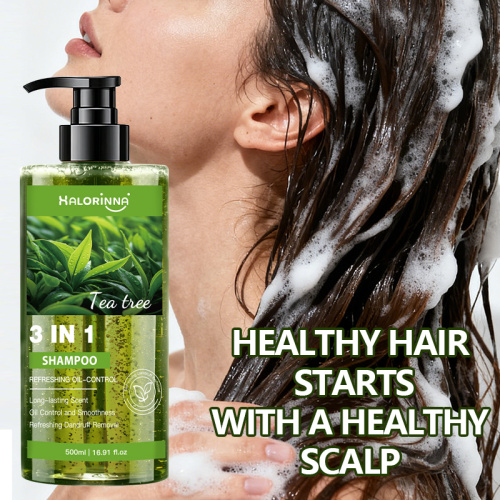 Shampoo Oil-Control para limpeza profunda do couro cabeludo oleoso