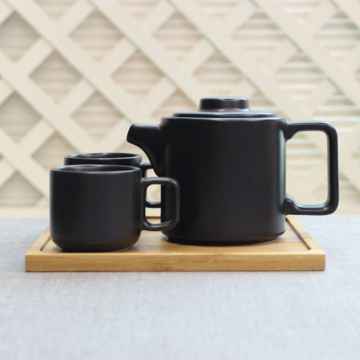 Custom Color Porcelain Tea Set - Microwave and Dishwasher Safe