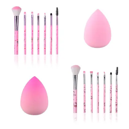 7 Pcs Cartoon Factory Wholesale Makeup Tool Kits