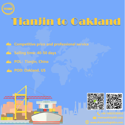 Ocean Freight van Tianjin naar Oakland