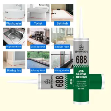 SY688 Acetic Silicone Sealant,quick drying silicone sealant