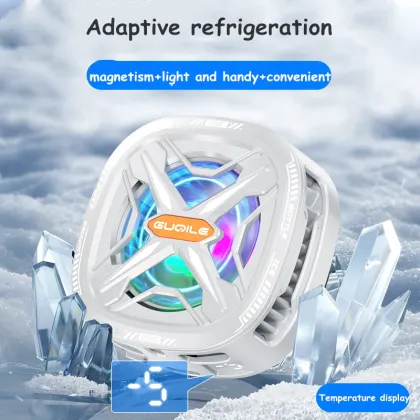 FS05 Mobile Phone Radiator Cooler - Three-Speed Adjustable Semiconductor Cooling for Gamers