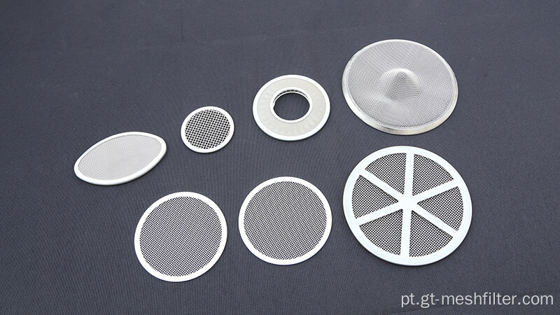 SS 304 Sandwich Extruser Screen Filter Disc