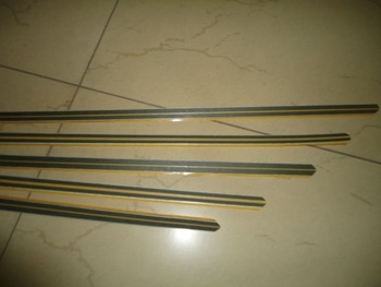 0.6 * 2.5 Pressboard Creasing Matrix 13mm wide for long die cutting jobs