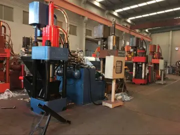 Y83 Series Automatic Metal Swarf Briquette Machine