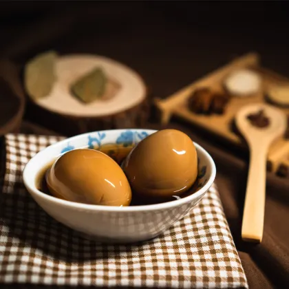 Braised Egg In Soy Sauce