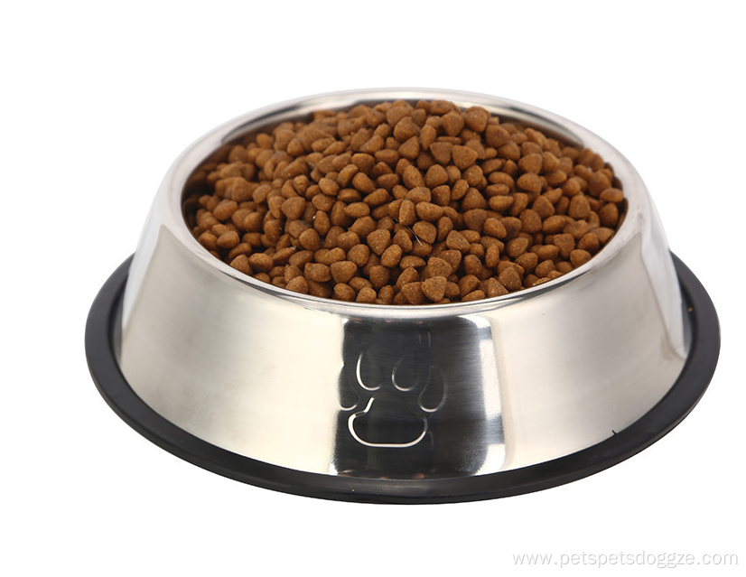 Dog Bowl Pet Cleaning Supplies Stainless Steel