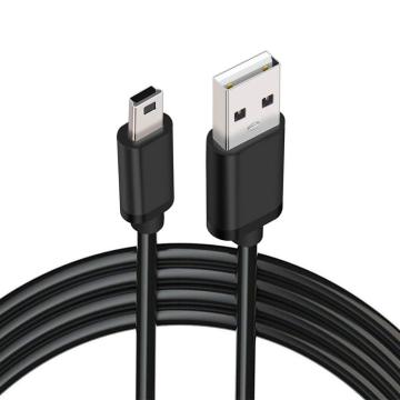 1.5M to 3M USB 2.0 A Male to Mini 5 Pin B Cable Adapter - Extension Cable for Game Players and Cameras