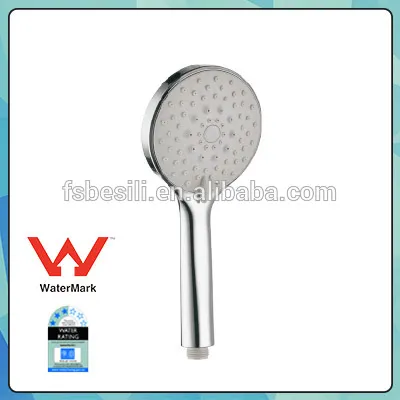Bathroom three function plastic hand shower head with water saving 4008