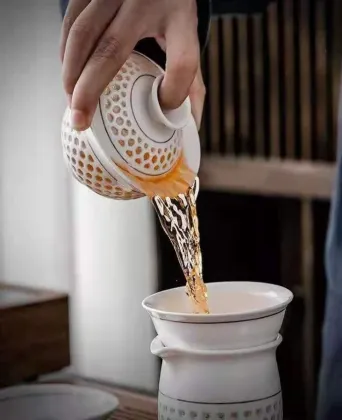 kongfu tea utensils with not hot cup
