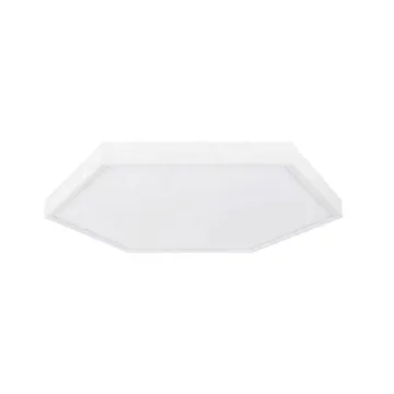 Dimmable Hexagon Frame Honeycomb Suspended LED Panel Lights with Quality White and Black Color Options