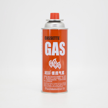 227g Refillable Aerosol Camping Butane Gas Cartridge Can