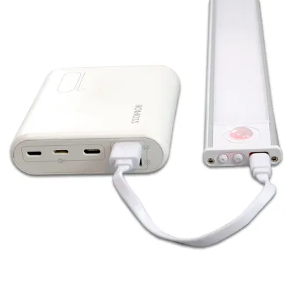 USB Smart Wardrobe LED Light - Battery Operated Cabinet Lighting