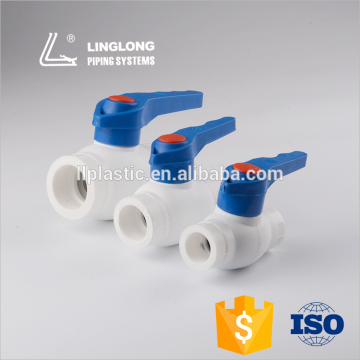 The High pressure ppr polypropylene ball valve