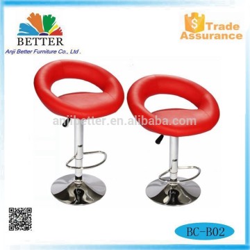 Better adjustableBar Chair ,chrome bar chair,modern PU bar stool