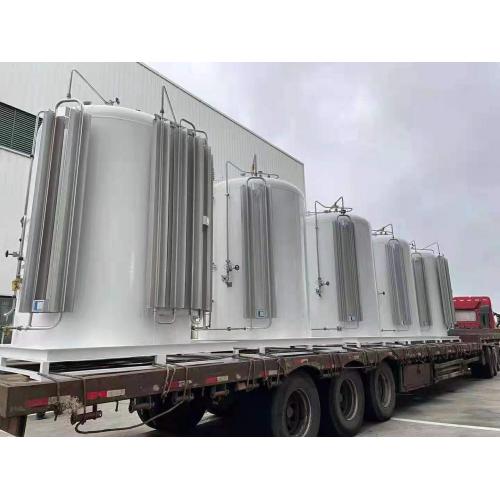 5000L 3.4MPA LO2 LN2 LAR LNG Microbulk Tank