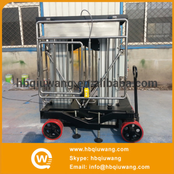 Dual Mast Big Wheel Outdoor Vertical Lift