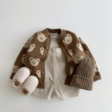 Baby Bear Sweater Baju Autumn dan Fesyen Musim Sejuk