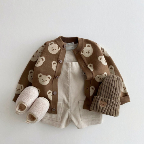 Baby Bear Sweater Coat Autumn And Winter Fashion