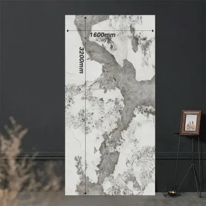 Natural Luxury: White Marble Slab Background - Pandora White Marble & Patagonia Marble Quartzite 1600x3200mm
