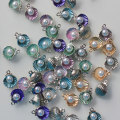 Hurtownie 100 sztuk/partia Sztuczna perła Sea Shell Charms DIY Sea Ocean Charms wisiorek biżuteria akcesoria