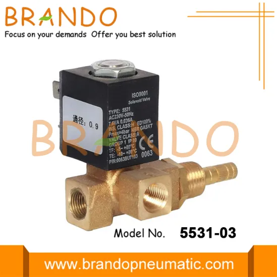 5531 Series Gas Adjustment Brass Solenoid Valve