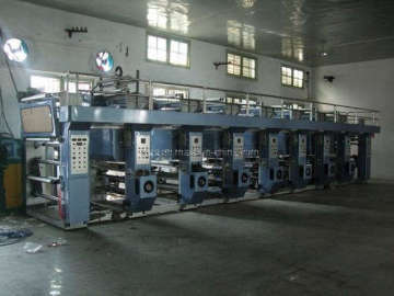 Computerized Rotogravure Printing Machine for Paper, Nonwovn, Aluminum Foil