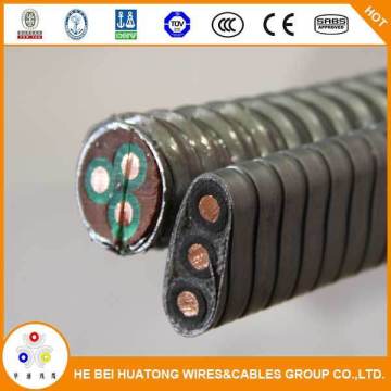 Qyyeq Polyimide-F46 Composite Film and Epr Insulated, Lead Sheathed, Galvanized Steel Tape Interlocked Armoring