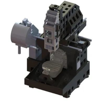 5-Axis Universal Machining Center: The WZ-650 Milling Machine
