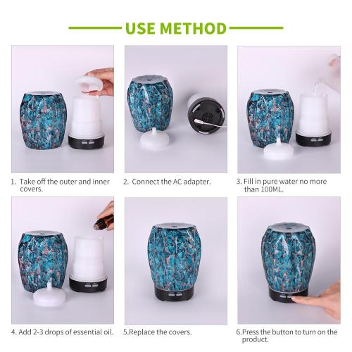 100ml Diamond Glass Fragrance Aroma Diffuser