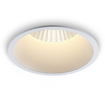 Gaya moden 12w aluminium putih cob dalaman led led