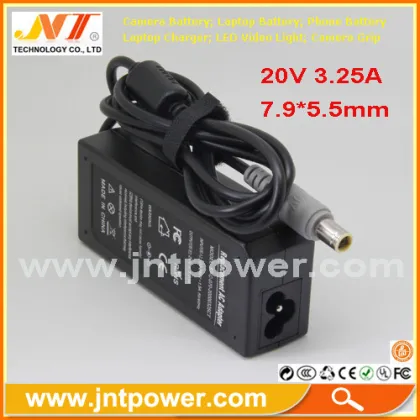 Manufacturer For Lenovo Ibm Laptop Adapter 20v 3.25a 65w 