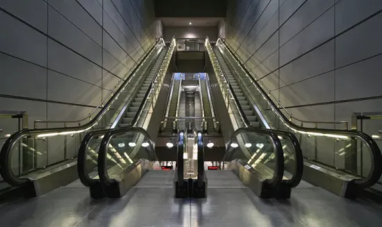 Escalator with 600mm to 800mm 1000mm steps width