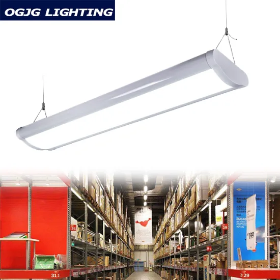 120W to 160W LED High Bay Pendant Light for Warehouse Linear Lighting Fixture