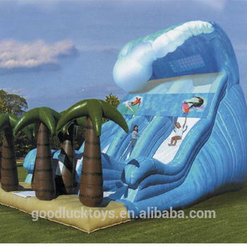 Inflatable Obstacle Course and Slide Rugby