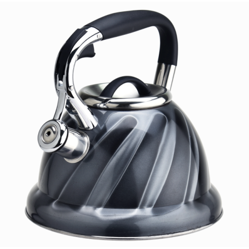 Popular stainless steel whistling stovetop kettle