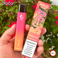 POCO enorme recarga 5000 vape descartável