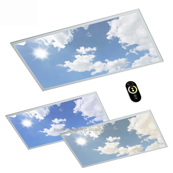 Factory Customizable CCT LED Sky-Blue Cloud Pattern Panel Light - 595x1195mm / 60x120CM - Ceiling Panel Lighting - 600x1200mm Flat Panel Light