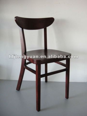 simple wood dining chair