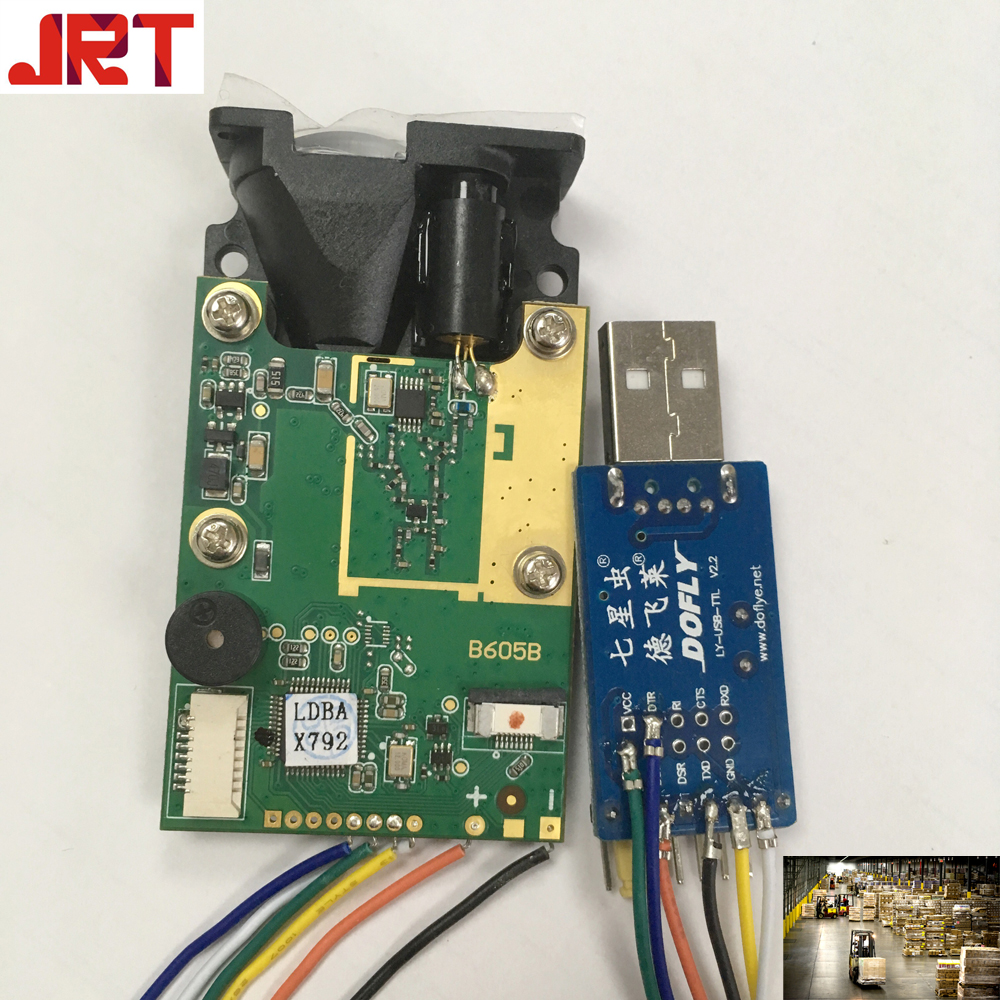 RS232 Gudang Modul Logistik Laser Distance Sensor