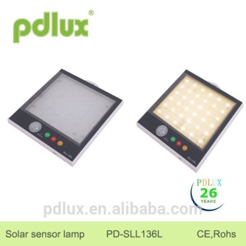 Solar sensor lamp PD-SLL136L with solar charge board
