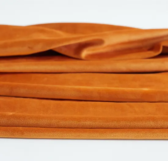 Knitting Curtain Velvet Fabric