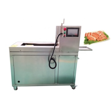 Automatic Electric Commercial Fish Fillet Cutting Machine for Frozen Meat and Fish Food Industry