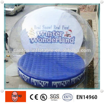 New Product 2014 Giant Custom Inflatable Snow Globe